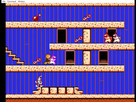 [ NES HACK ] Garrett Gilchrist's Bugs Bunny Crazier Castle - Level 1 to 29 [ DIE & RETRY PUZZLE ]