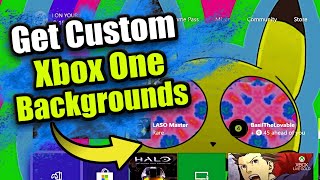 How to change your XBOX ONE BACKGROUND with CUSTOM THEMES (Best Methods)