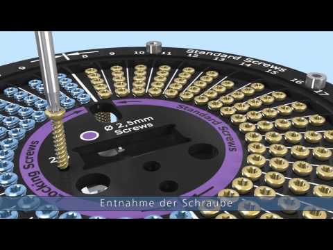 Ixos®-Radiusplattensystem P4 – OP-Technik