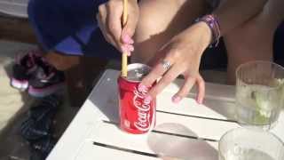 How to open a coke can in 10 second
