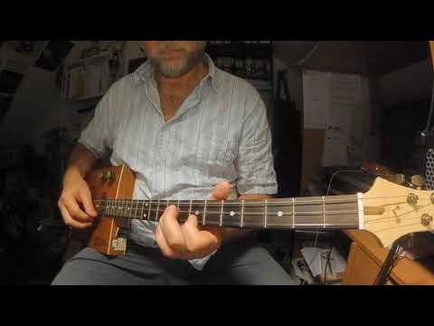 Howlin' Wolf - Smokestack Lightnin' - Cigarbox Guitar