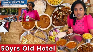 50 Years Old Hotel Kokni Kanteen Goa I Taste with 