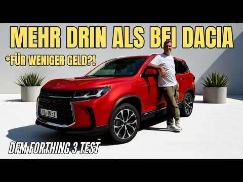 DFM FORTHING 3: SUV aus China für 26.995 Euro. Dagegen wirkt ein DACIA TEUER! Test | 2025