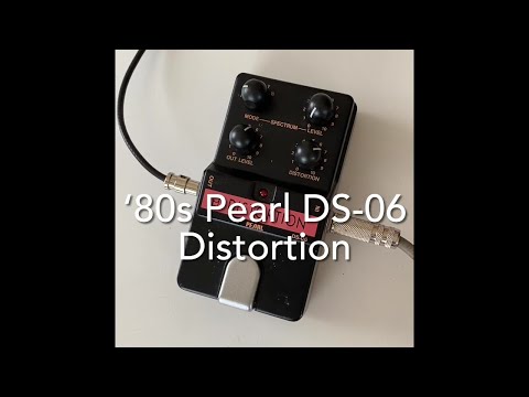 Pearl DS-06 Distortion '80s Vintage MIJ Guitar Effect Pedal Made in Japan w/Original Box and Documents image 17