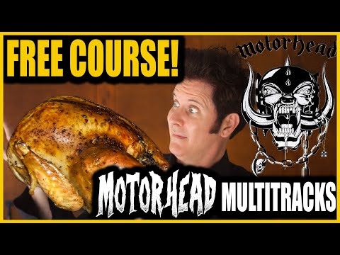 Happy THANKSGIVING! FREE MOTORHEAD Mixing Course And Multitracks