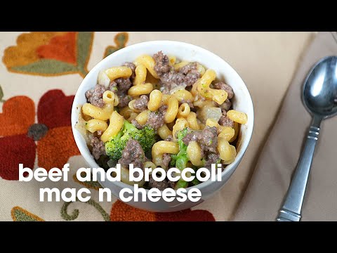 Beef and Broccoli Mac n Cheese