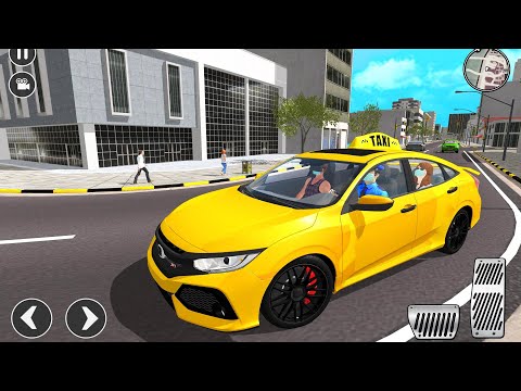 US Prado Car Taxi Cab Simulator 3D - Car Driving in Open World City - Android GamePlay