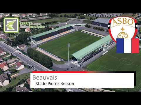 Stade Pierre-Brisson | AS Beauvais Oise | Google Earth | 2018