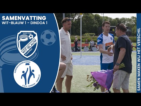 DE LAATSTE VAN HET SEIZOEN | Samenvatting Wit-Blauw 1 - Dindoa 1