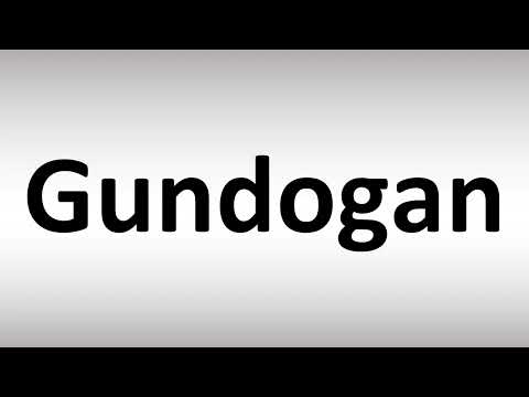 How to Pronounce Gundogan? (German Footballer)