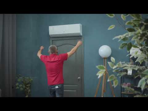 Кондиционер тепловой насос Cooper&Hunter Artic Inverter Wi-Fi R32 (до -25 ℃) CH-S24FTXLA2-NGNG (WI-FI) видео