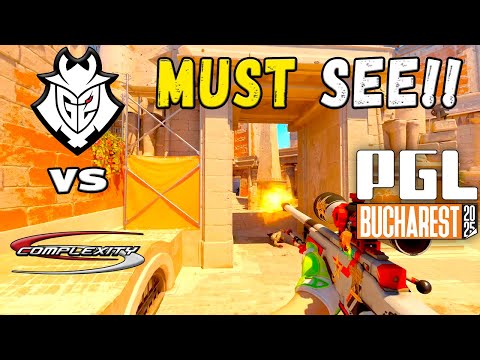 WINNER TO PLAYOFFS! G2 vs Complexity – HIGHLIGHTS - PGL Bucharest 2025 | CS2