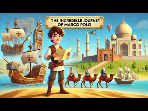 The Incredible Journey of Marco Polo | Children's History Documentary