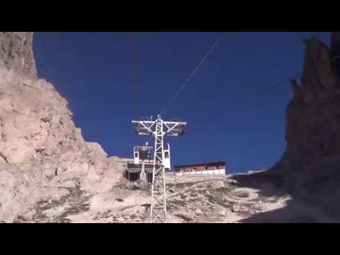 Discesa integrale cabinovia Trojer "Sassolungo / Langkofel" - Passo Sella / Sellajoch (BZ)