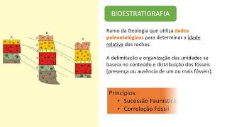 Aula 4 - Bioestratigrafia