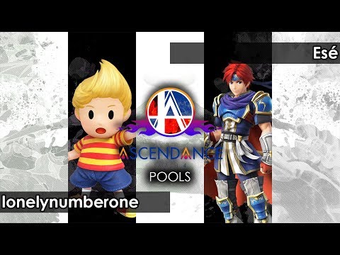Smash 4: lonelynumberone (Lucas) V Esé (Roy) - Ascendance 82 Tournament SSB4