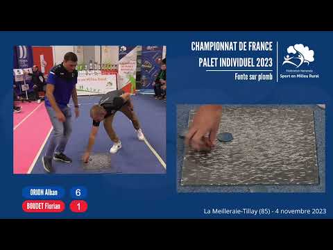 Finale Championnat de France Individuel Palet 2023