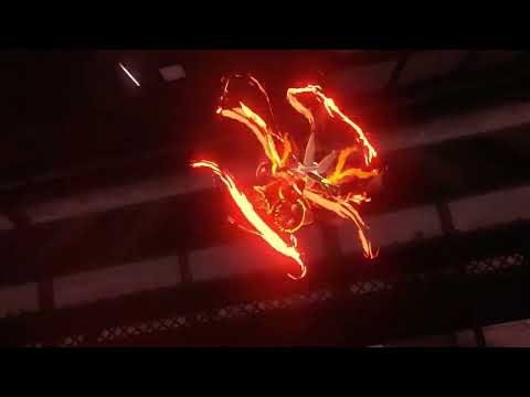 Testing out Blaziken’s Burst Attack: Shadow Mewtwo