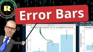 Error Bars using R programming