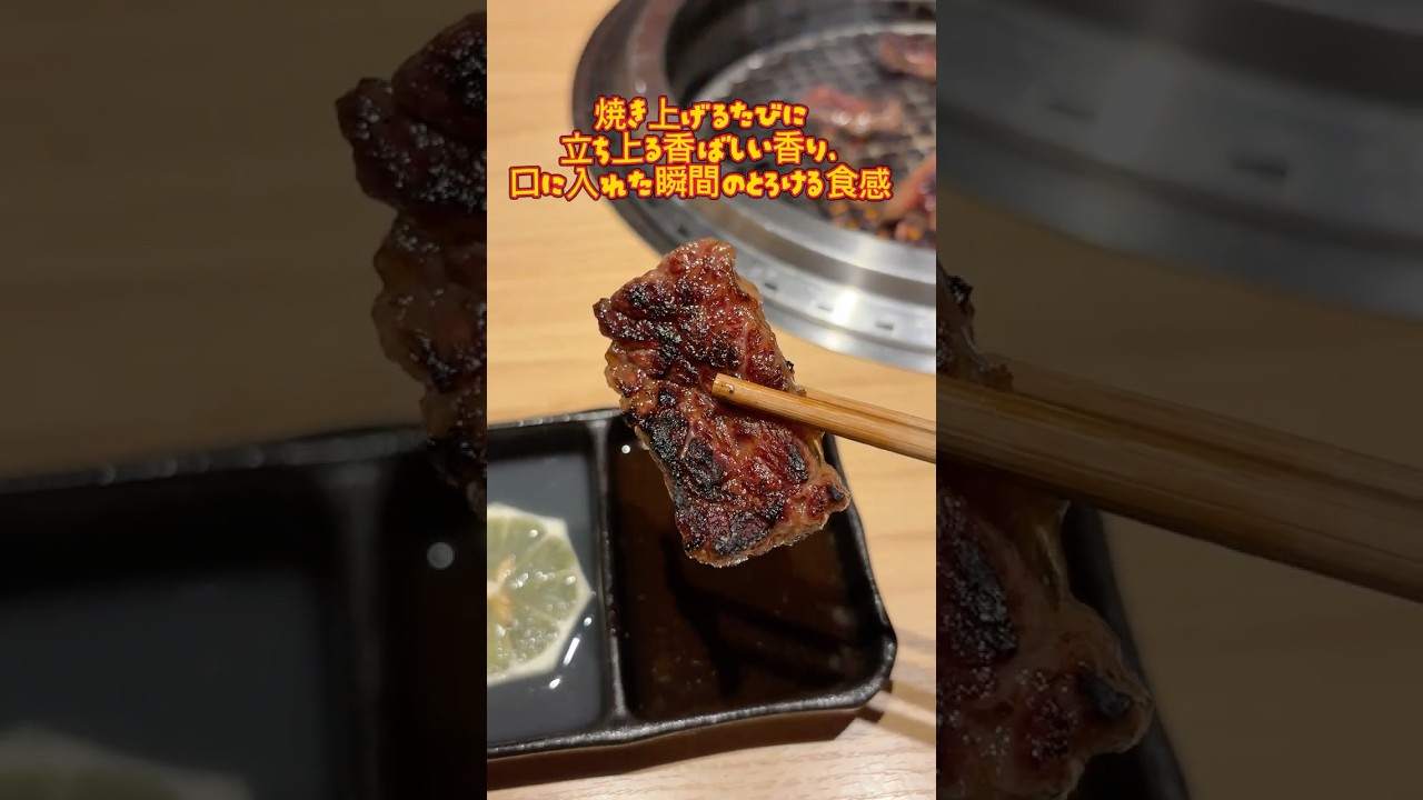 完全個室の美味しい焼肉店 #大阪 #焼肉 #飯テロ