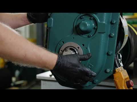 Installation of Dodge Twin-Tapered Bushing in a Torque-Arm Reducer