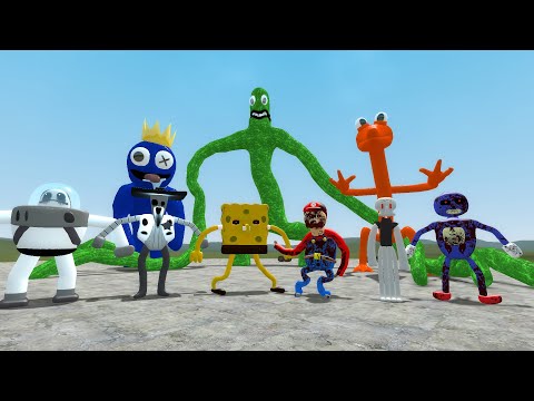 ALL NEW 3D SANIC CLONES MEMES (3D MEMES) VS RAINBOW FRIENDS OVER NEW UPDATE in Garry's Mod