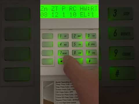 Vista 20P GSM supervisory programing