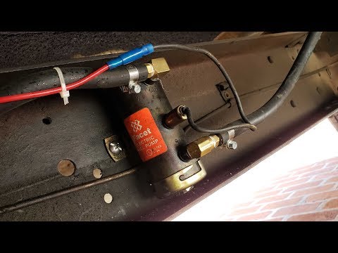 Installing an electric fuel pump