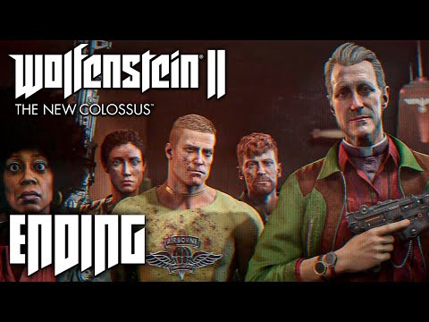 Wolfenstein 2 The New Colossus — Full Gameplay Walkthrough PART 11 ENDING [1440p60/PC] No Commentary