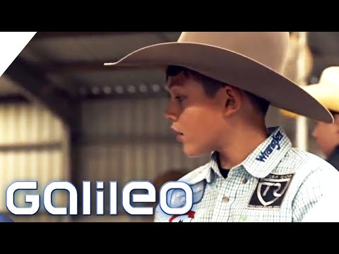 Pecos Tatum - Der beste Nachwuchs-Cowboy der Welt | Galileo | ProSieben