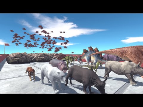Escape from Swarm Bug -Animal Revolt Battle Simulator
