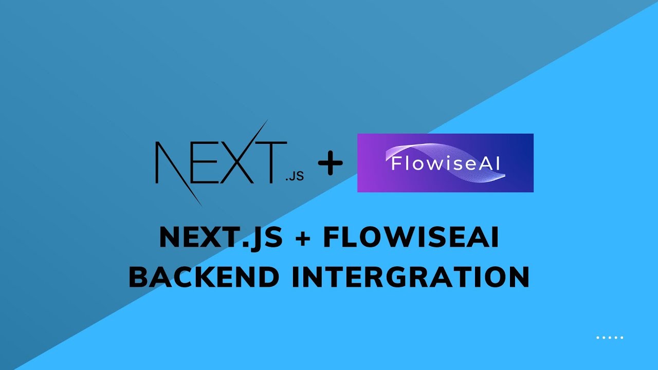 Step-by-Step Guide: Using Flowise to Intergrate ANY LLM as a Backend API in a Next.js Project