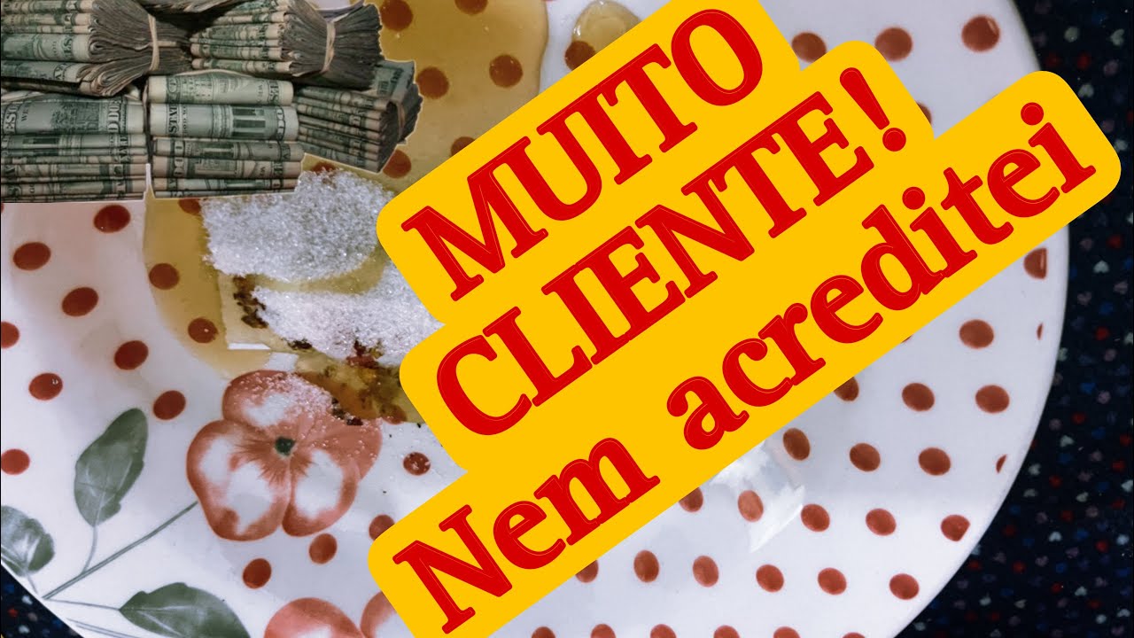 RÁPIDO DEMAIS! Choveu CLIENTE NA PORTA DA MINHA LOJA .