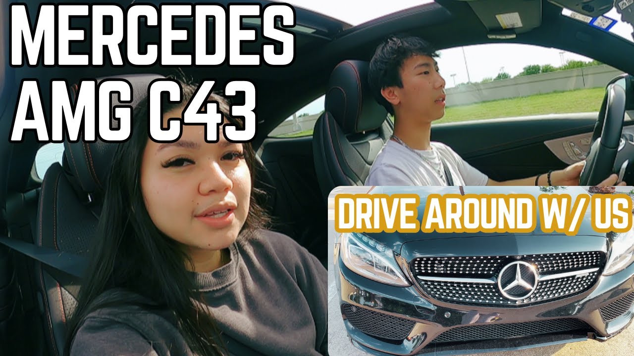 Drive Around with Us! | Mercedes AMG C 43 (birthday vlog)