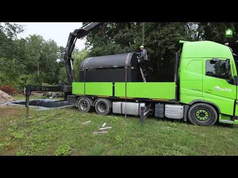 Gotowa piwniczka betonowa Concrete Shelter ze schodami zewnętrznymi - Transport i montaż u Klienta