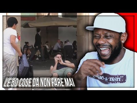 Le 50 Cose da NON Fare MAI - [Esperimento Sociale] REAZIONE!!!