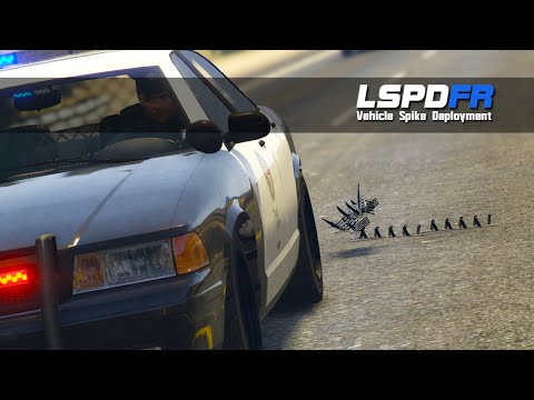 LSPDFR Vehicle Spike Deployment Mod