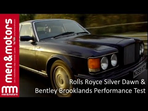 Rolls Royce Silver Dawn & Bentley Brooklands Performance Test at Oulton Park