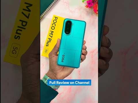 Thumbnail for Poco M7 Plus 5g Unboxing First Look | Best 5g Phone Under 15000 #PocoM7Plus5g #shorts