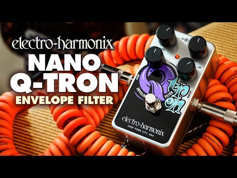 Electro-Harmonix Nano Q-Tron Envelope Controlled Filter Pedal with Pedalboard-Friendly Enclosure