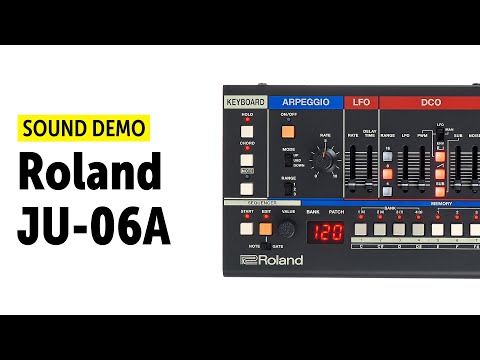 Roland JU-06A Sound Demo (No Talking)
