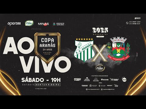 #003 - COPA ARANÃS APERAM 2025 -  RODADA 003 -  ( ARANÃS X SANTA MARIA  DO SUAÇUÍ )  -  18/10/2025
