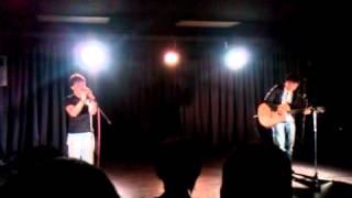 Affan performing Live 'Waiting Outside The Lines' by Greyson Chance