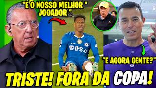 🚨URGENTE! OLHA COMO A MÍDIA REPERCUTIU A NOTICIA DO ESTEVÃO FORA DA COPA DO MUNDO!
