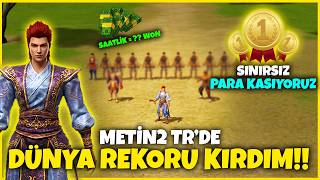 Miniaturka - METİN 2 TR'de DÜNYA REKORU KIRDIM! I ARTIK SINIRSIZ PARA KASIYORUZ! I Metin2 TR Epsiz Yardımsız
