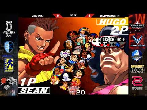 Street Fighter III: 3rd Strike - DinoTail vs. BigBadWolfMN @ Defend the North 2019