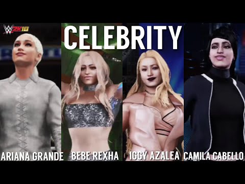 WWE 2K18 | Ariana Grande & Bebe Rexha Vs Camila Cabello & Iggy Azalea [Gameplay]