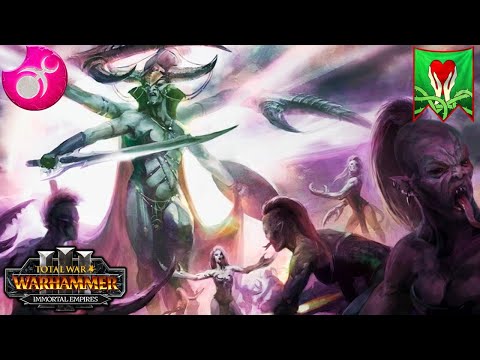 THE SOUL OF A QUEEN - Marquis of Masochism - Slaanesh Invades Avelorn - Total War Warhammer 3