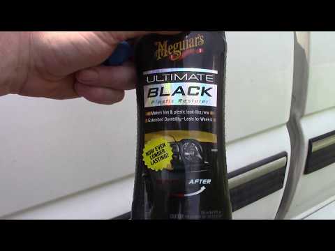 Meguiar's Ultimate Black Plastic Restorer Review