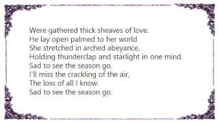 Cowboy Junkies - Sad to See the Season Go Lyrics
